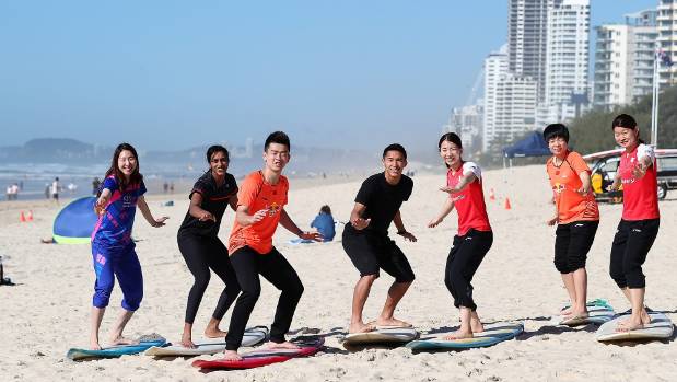 Commonwealth Games badminton players know Surfers is still a paradise.