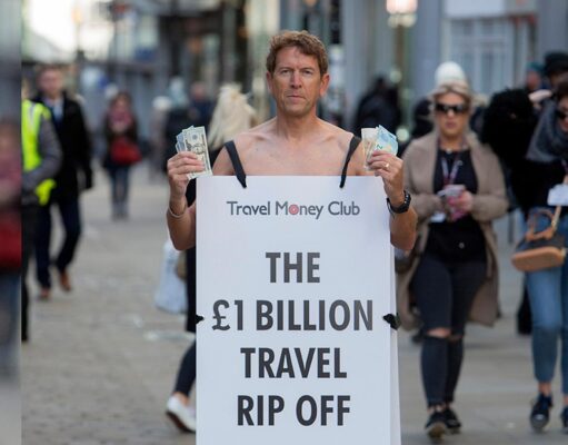 Travel Money Club boss goes naked for Brazen campaign