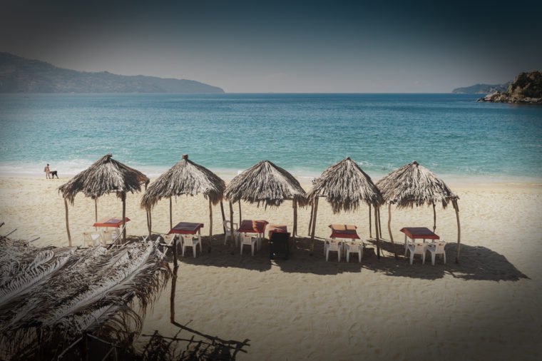 Coast of the Pacific Ocean, Acapulco, Mexico