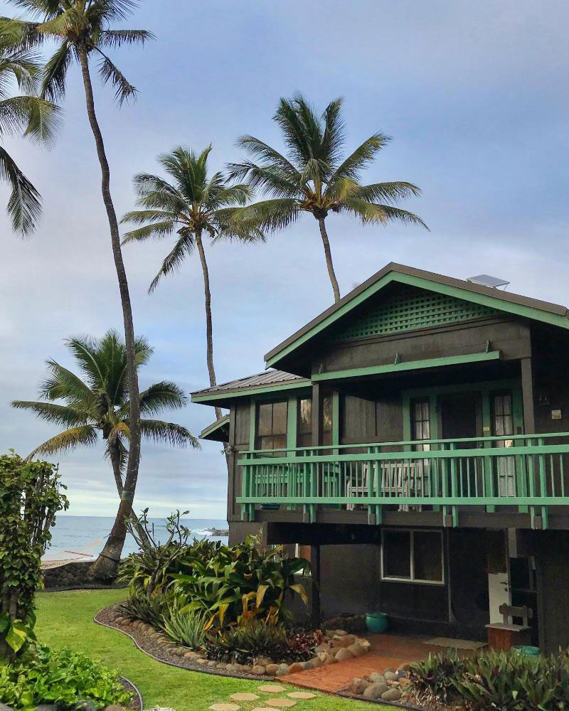 The Gee family's new home in Hawaii