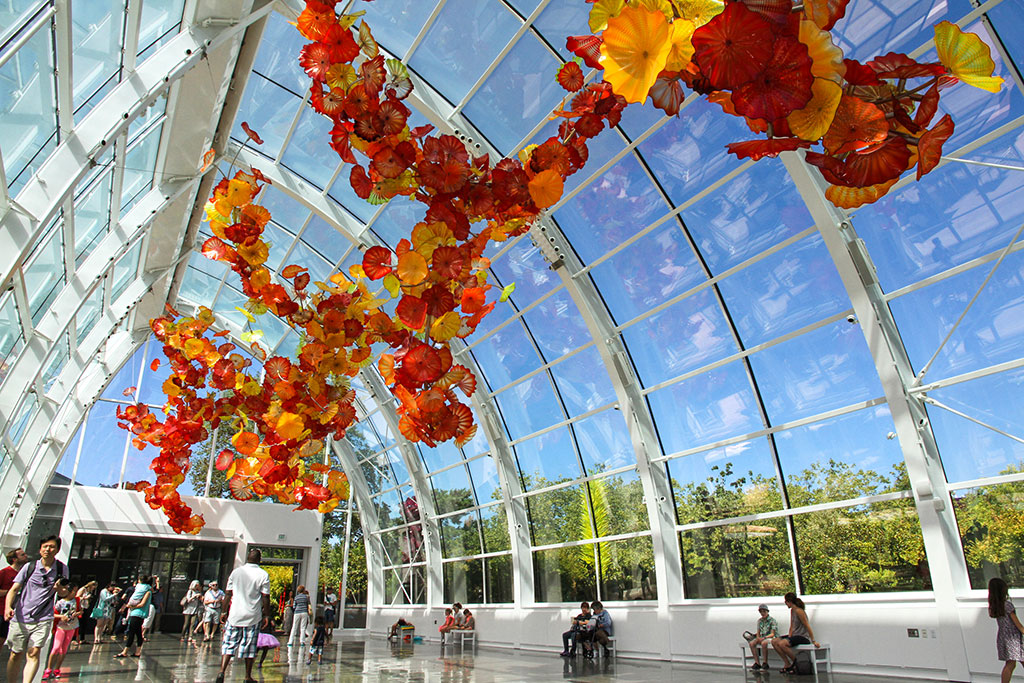 Chihuly Garden and Glass, Seattle, WA.