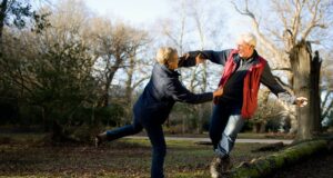 3 Knoxville Neighborhoods for Retirees Retired Couple Being Playful